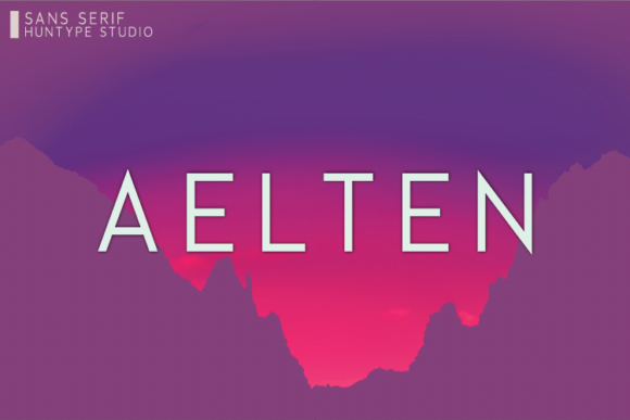 Aelten Font for Web Design