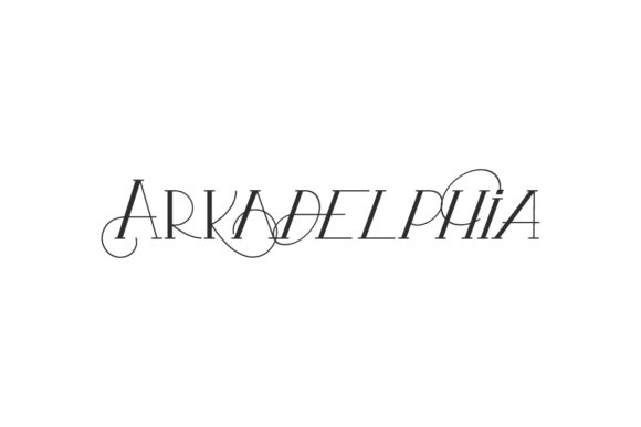 Arkadelphia: A Serif Font for Elegant Design