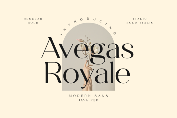 Avegas Royale: The Serif Font That Sharpens Your Campaign Message