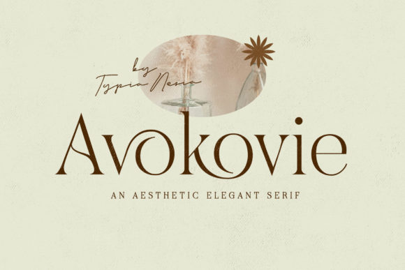 Avokovie: A Serif Font for Elegant Design