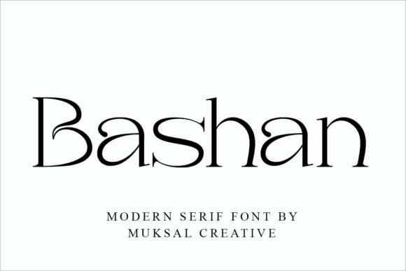 Bashan: A Friendly Serif Font That Builds Trust