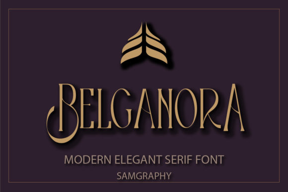 Belganora: A Stylish Serif for Web Design