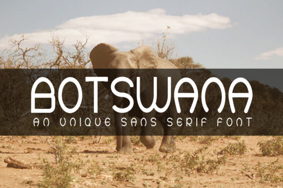 Botswana Font: Modern Typography for Publishing