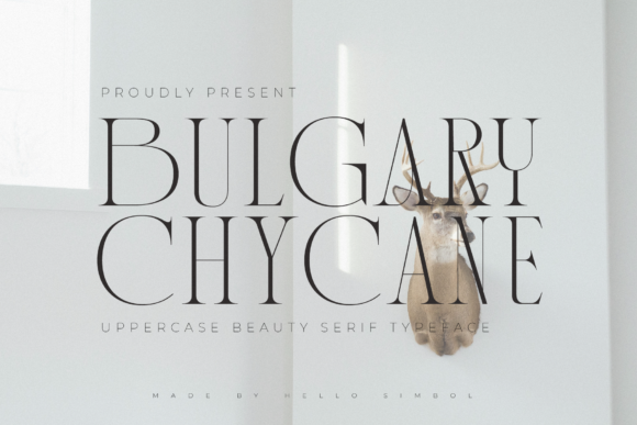 Bulgary Chycane Font for Business