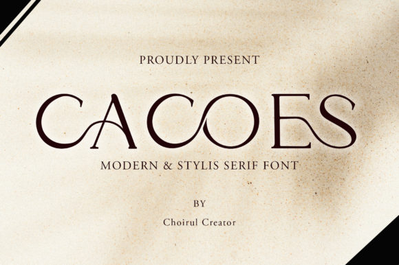 Cacoes: A Serif Font for Clear Campaigns