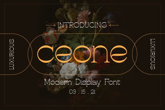 Ceone: A Stylish Serif for Web Design
