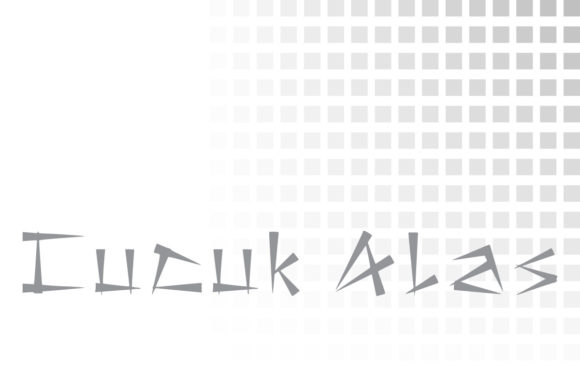 Cucuk Alas: A Modern Font for Creative Projects