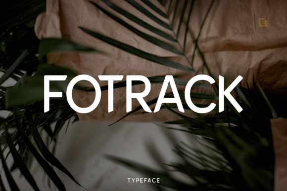 Fotrack Typeface: Modern Design for Makers