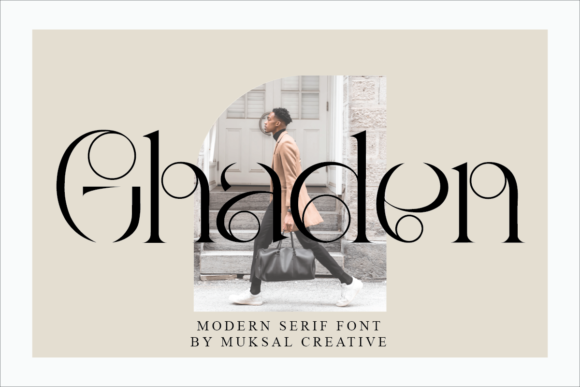Ghaden: A Stylish Serif for Business