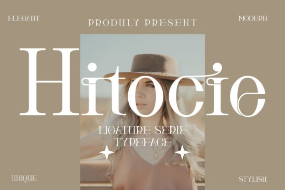 Hitocie: A Serif Font for Elegant Branding