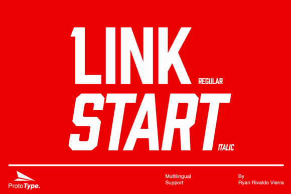Link Start: A Bold Font for Business