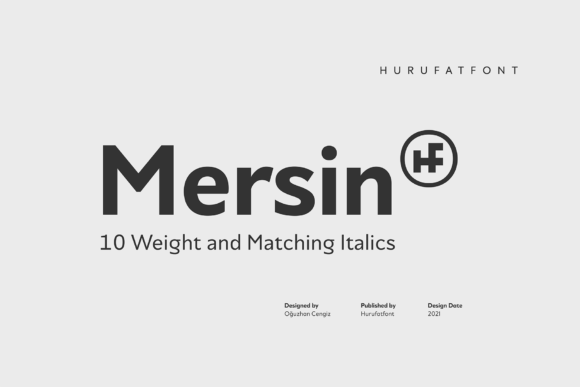 Mersin: A Modern Font for Clear Campaigns