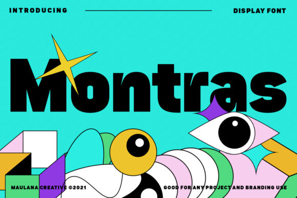 Montras: A Bold Sans Serif for Creative Projects