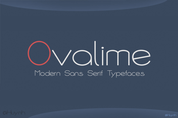 Ovalime: A Clean Sans Serif Font for Campaign Clarity