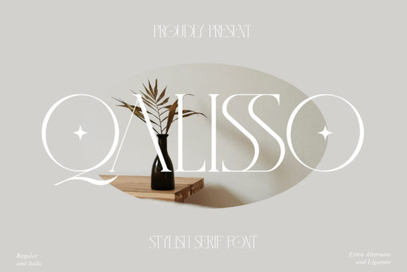 Qalisso: A Serif Font for Elegant Campaigns