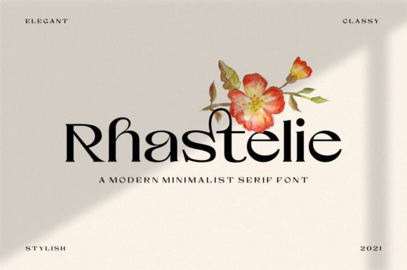 Rhastelie: A Serif Font for Digital Design