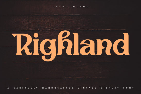 Righlan: A Stylish Serif for Business