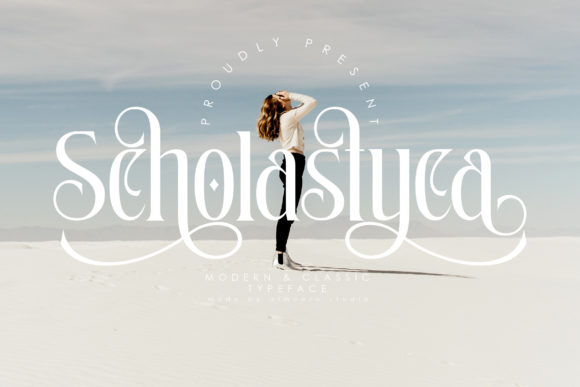 Scholastyca: A Luxurious Serif Font for Digital Branding