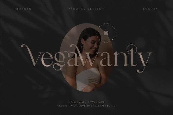 Vegawanty: Elegant Serif Font for Crafters