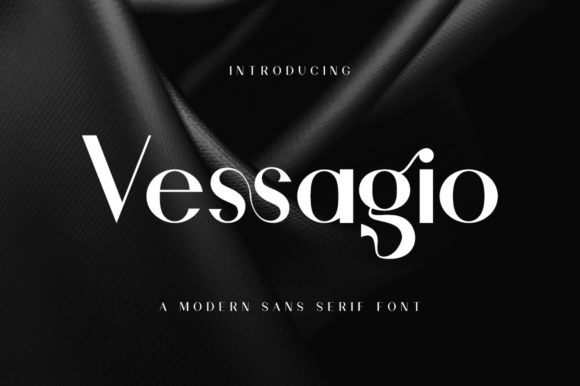 Vessagio: A Modern Sans Serif for Creative Projects