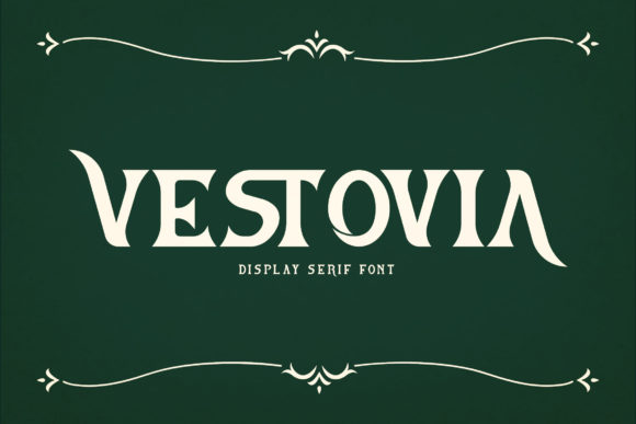 Vestovia: A Serif Font for Elegant Design
