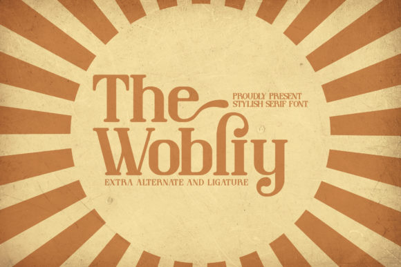Wobliy: A Classy Serif Font for Business